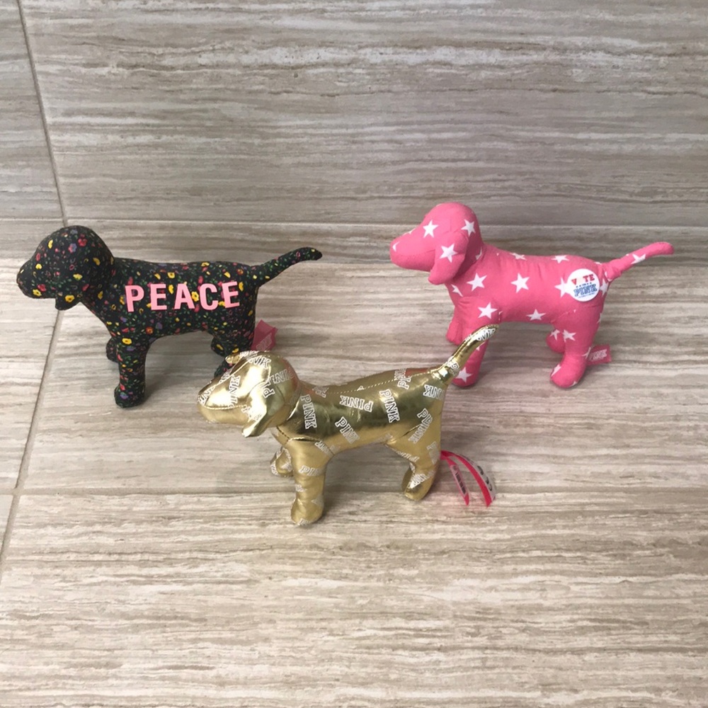 Pink Victoria’s Secret Dogs
